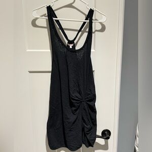 Victoria’s Secret large black knot/twist swim suit cover-up